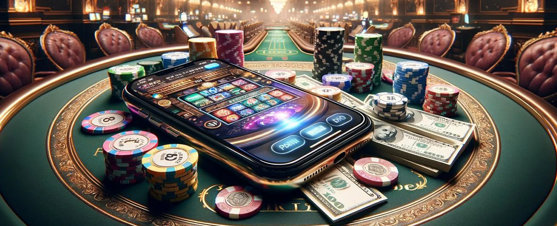 Luxurious phspin login gaming portal with players celebrating